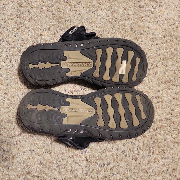 Sketchers Outdoor Lifestyle Reggae Strap Sandals BLK Womens Sz 6.5 Summer Wear - Picture 4 of 7